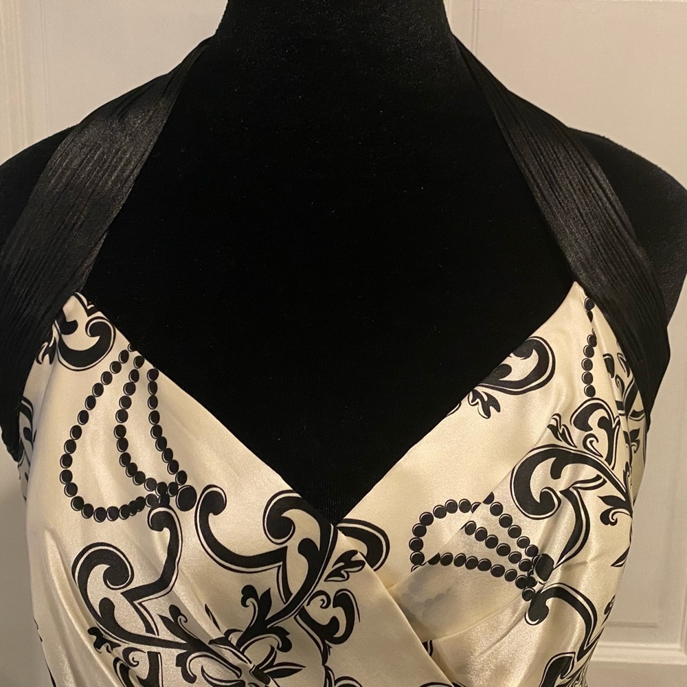 WHBM silk halter top with boning - Picture 6 of 9